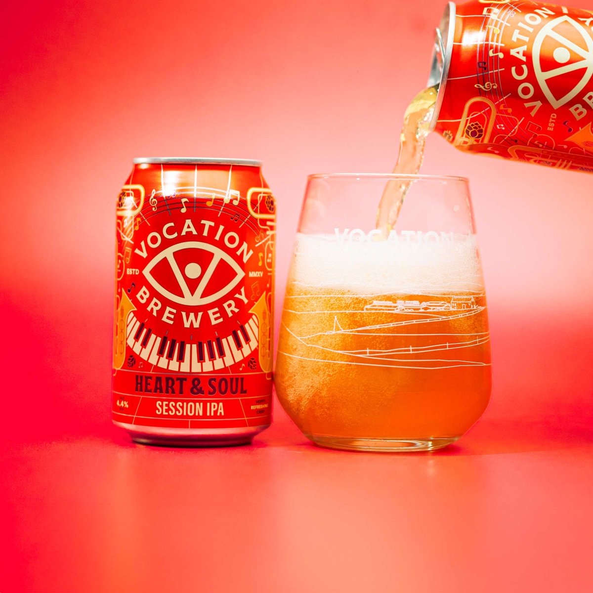 12PK Heart & Soul | 4.4% Gluten Free Session IPA 330ml - Vocation Brewery