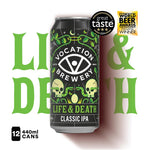 12PK Life & Death | 6.5% Hoppy IPA 440ml - Vocation Brewery