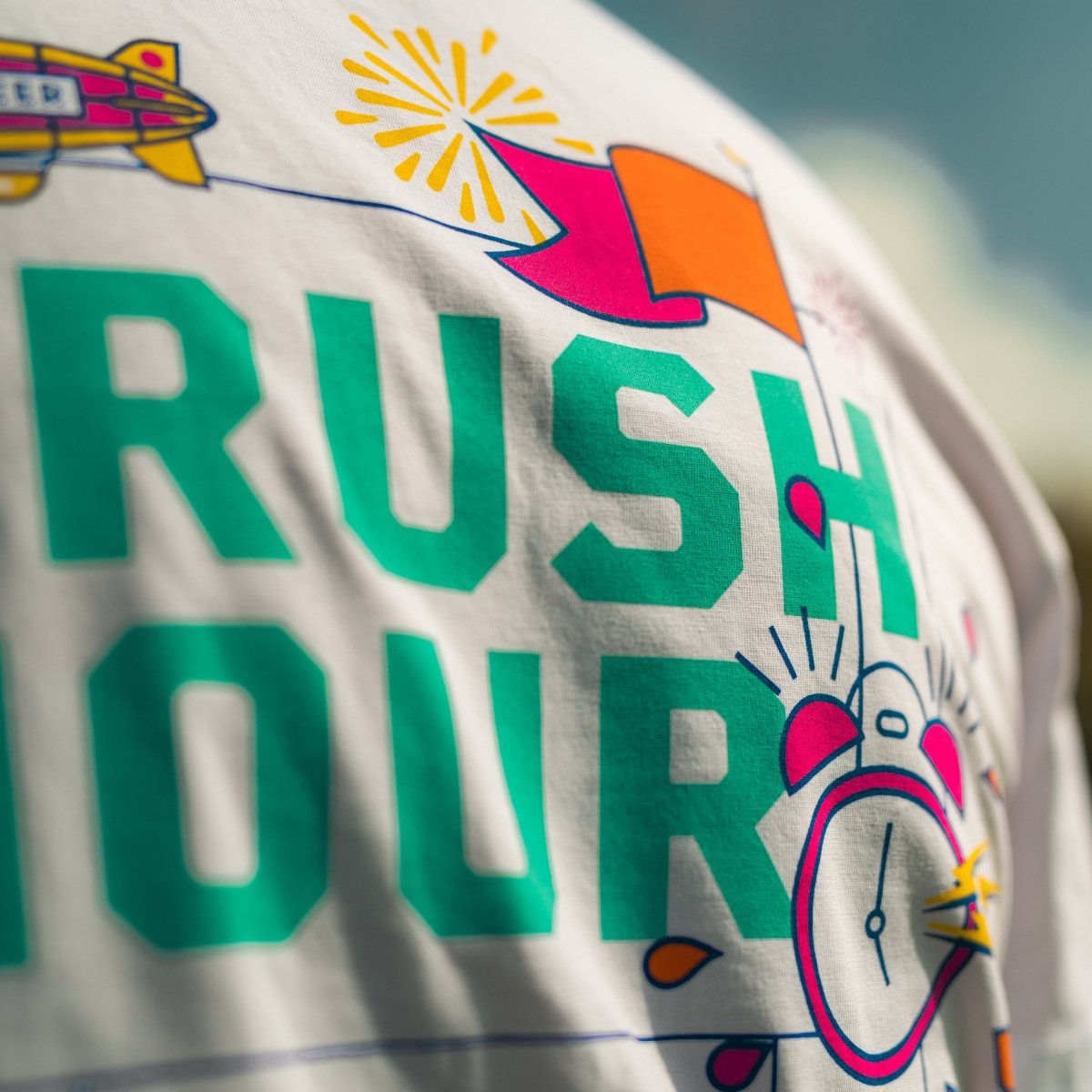 Crush Hour White T-Shirt - Vocation Brewery