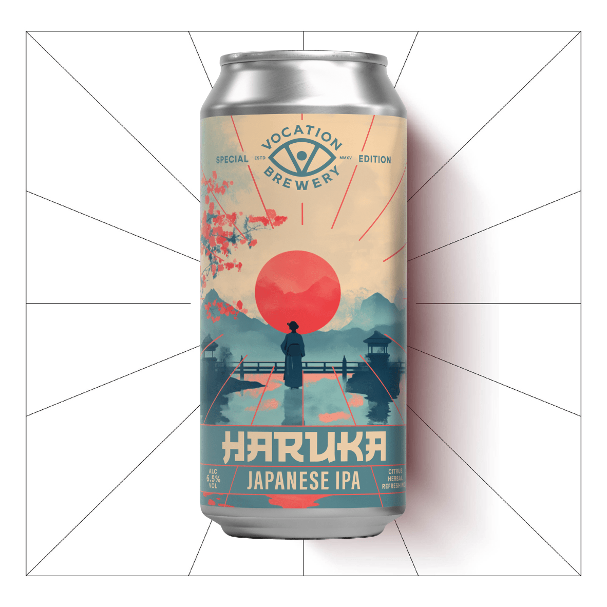 Haruka | 6.5% Japanese IPA 440ml - Vocation Brewery