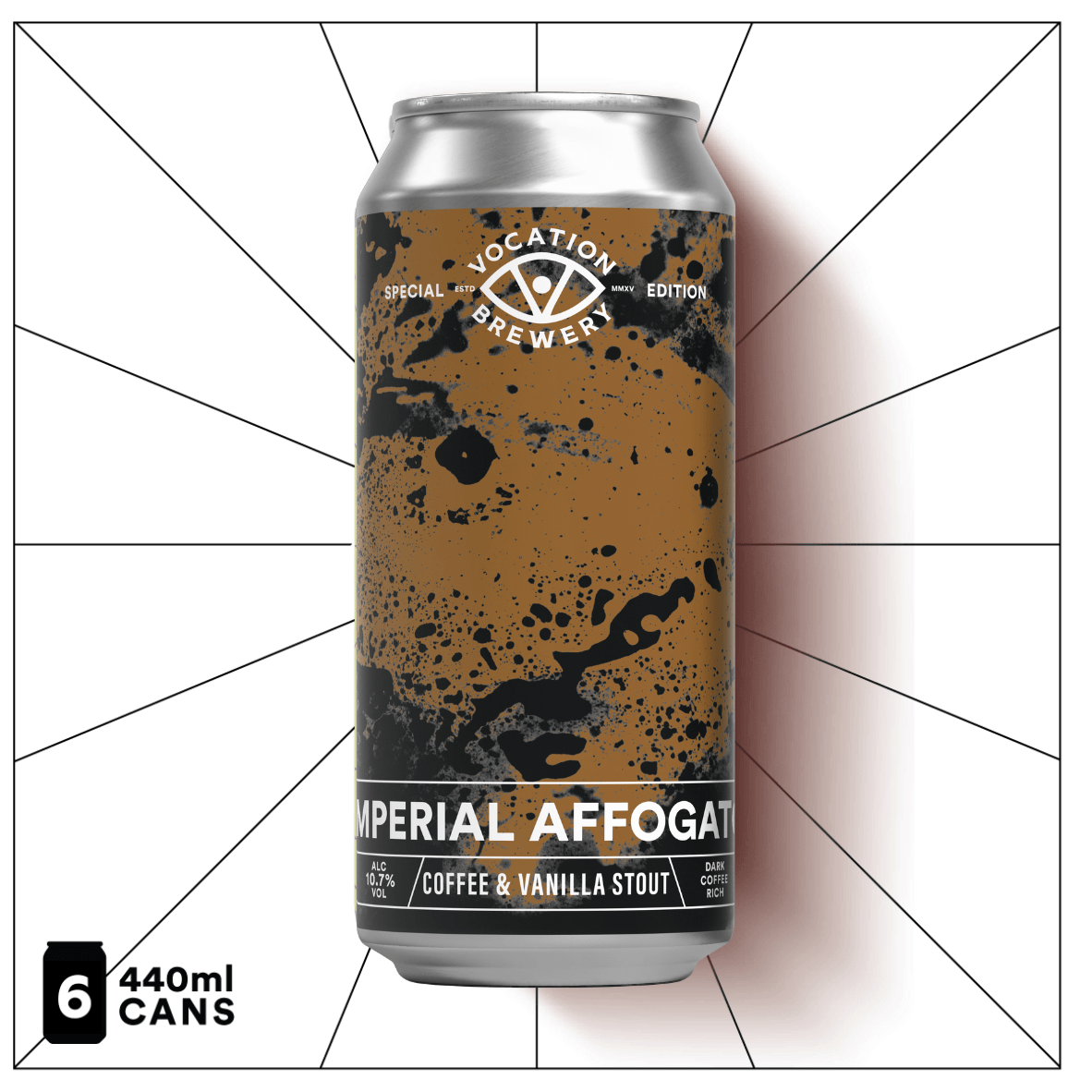 Imperial Affogato | 10.7% Coffee & Vanilla Stout 440ml - Vocation Brewery