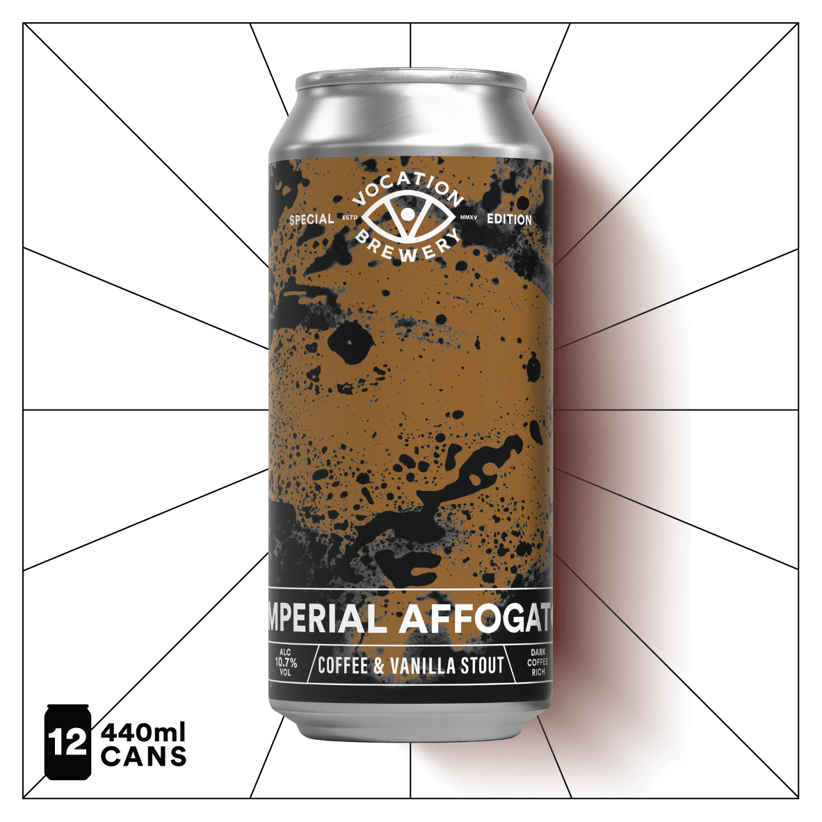 Imperial Affogato | 10.7% Coffee & Vanilla Stout 440ml - Vocation Brewery