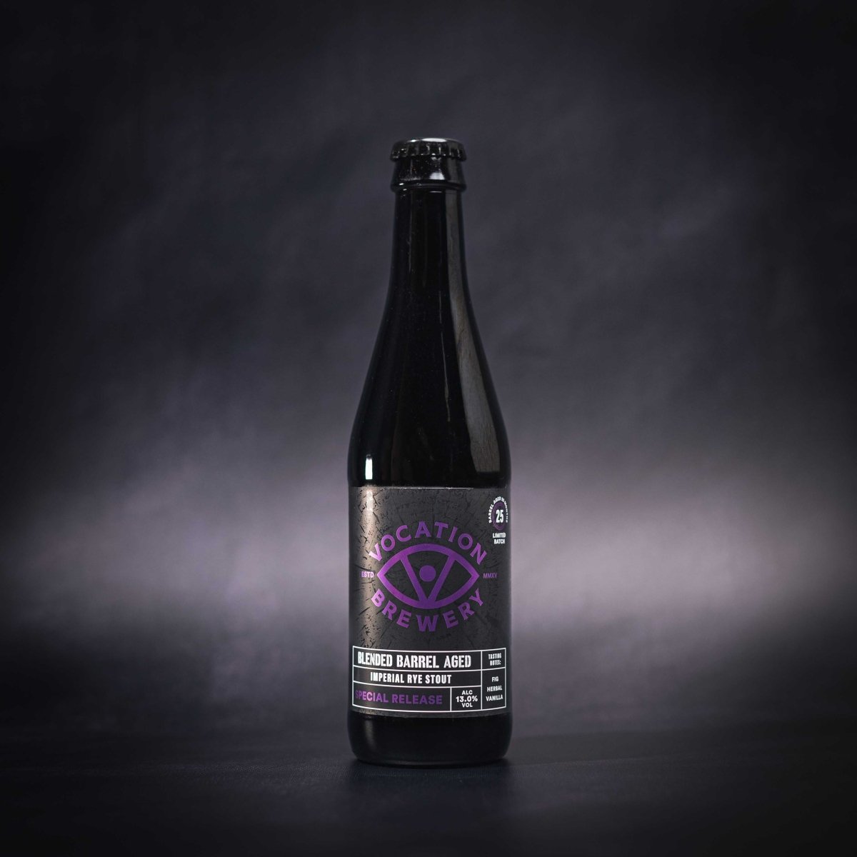 Imperial Rye Stout | 13% Blended Barrel Aged Beer | 330ml bottle - Vocation Brewery