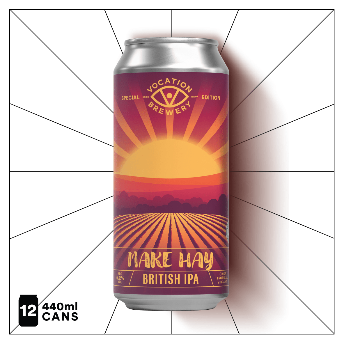 Make Hay | 6.2%| British IPA - Vocation Brewery