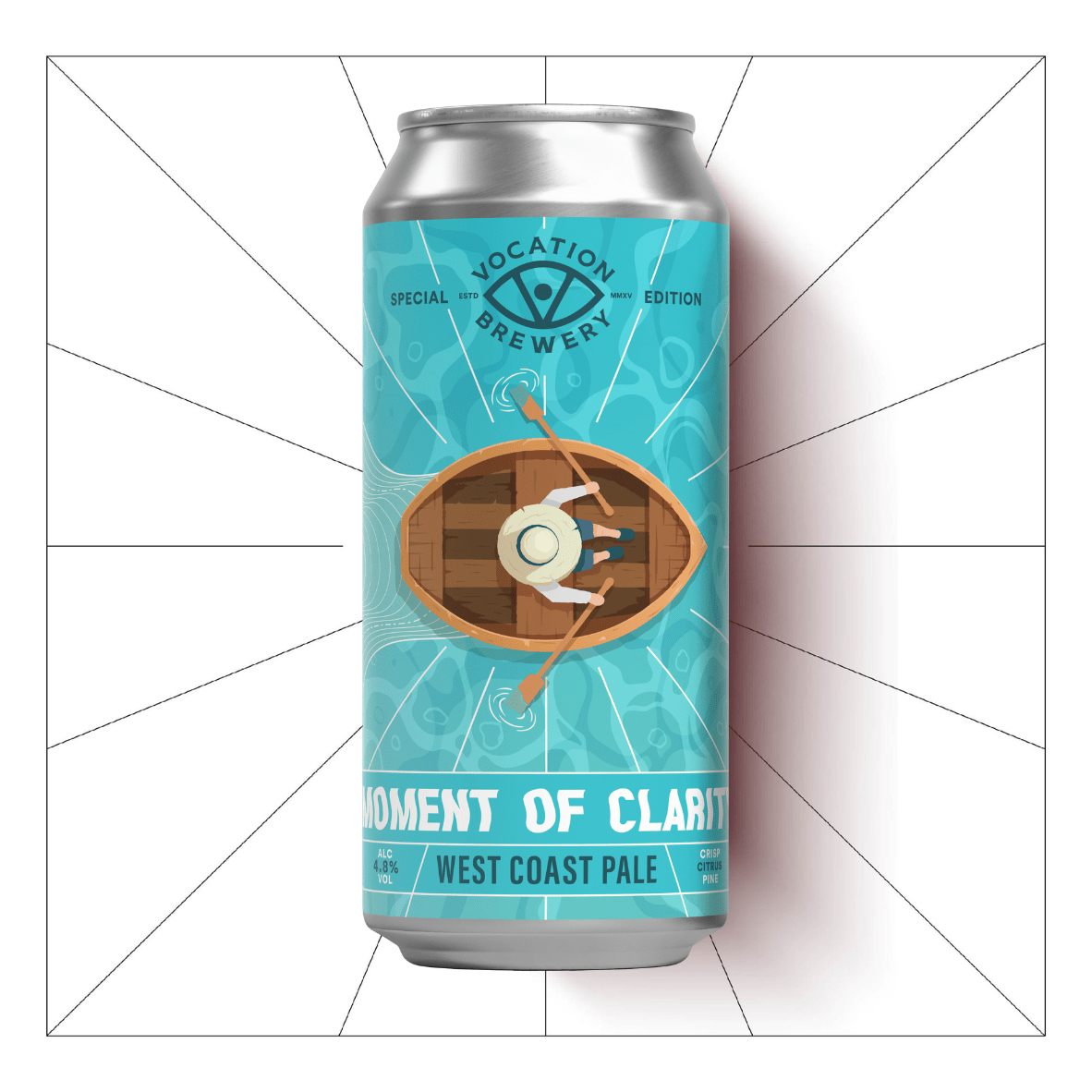 Moment of Clarity | 4.8% West Coast Pale 440ml - Vocation Brewery