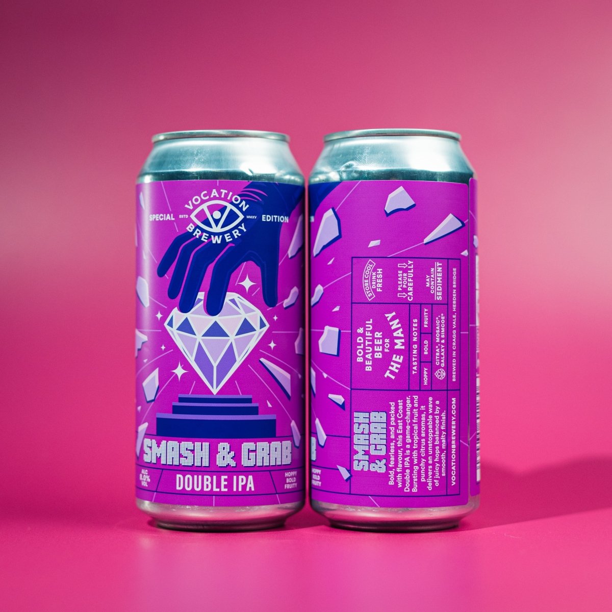 Smash & Grab | 8.0% DIPA | 440ml - Vocation Brewery