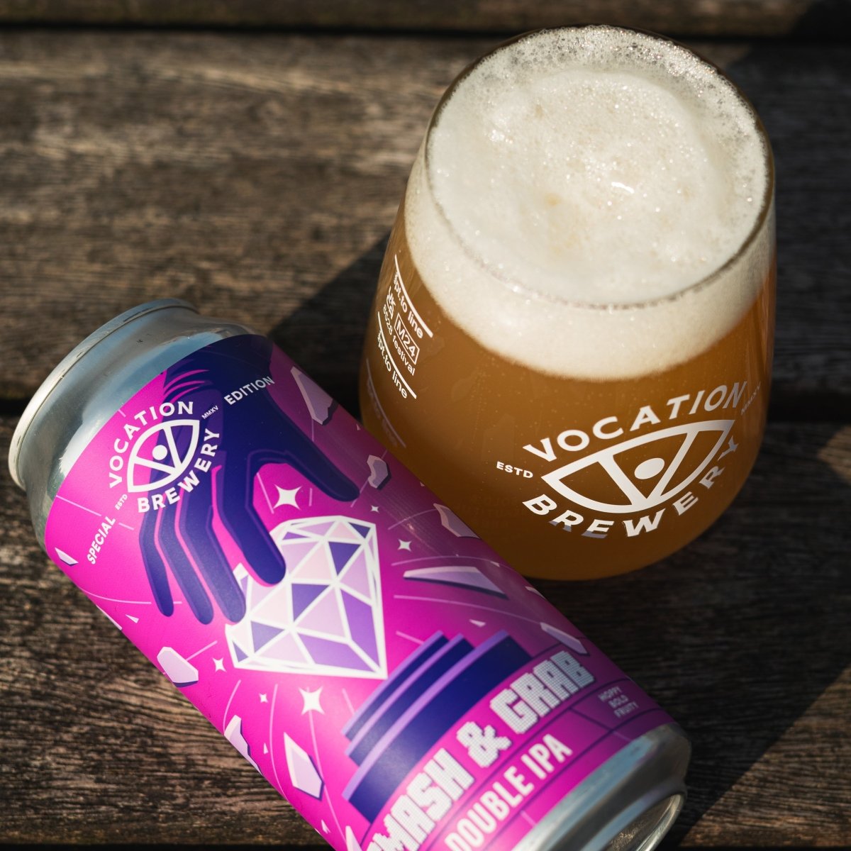 Smash & Grab | 8.0% DIPA | 440ml - Vocation Brewery