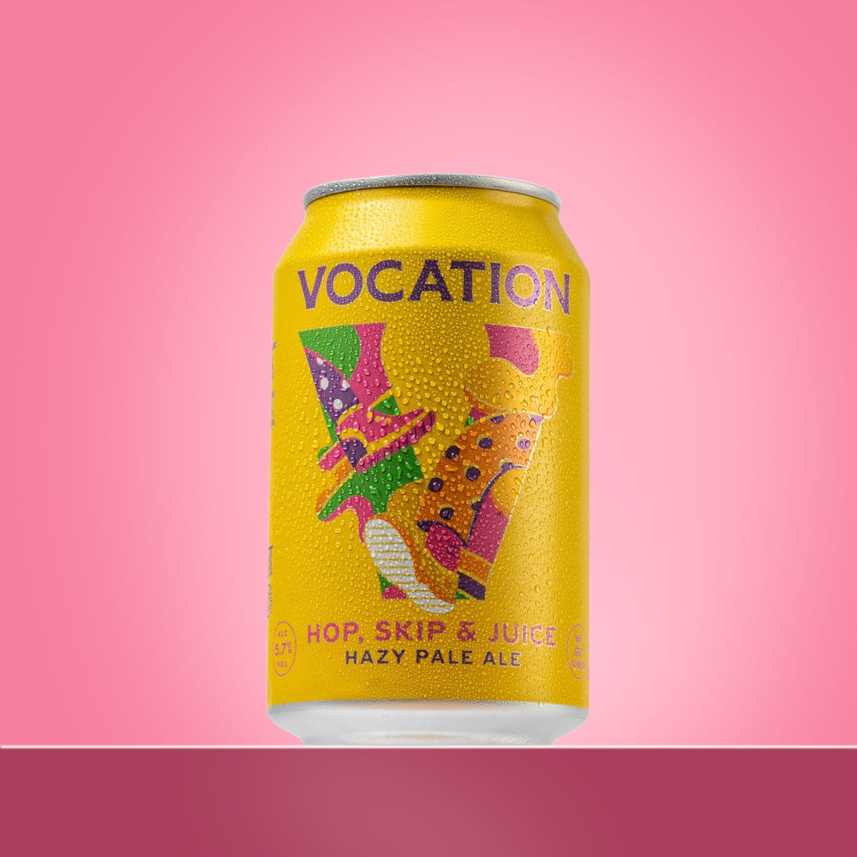 Hop, Skip & Juice 5.7 Hazy Pale Ale 330ml Vocation Brewery