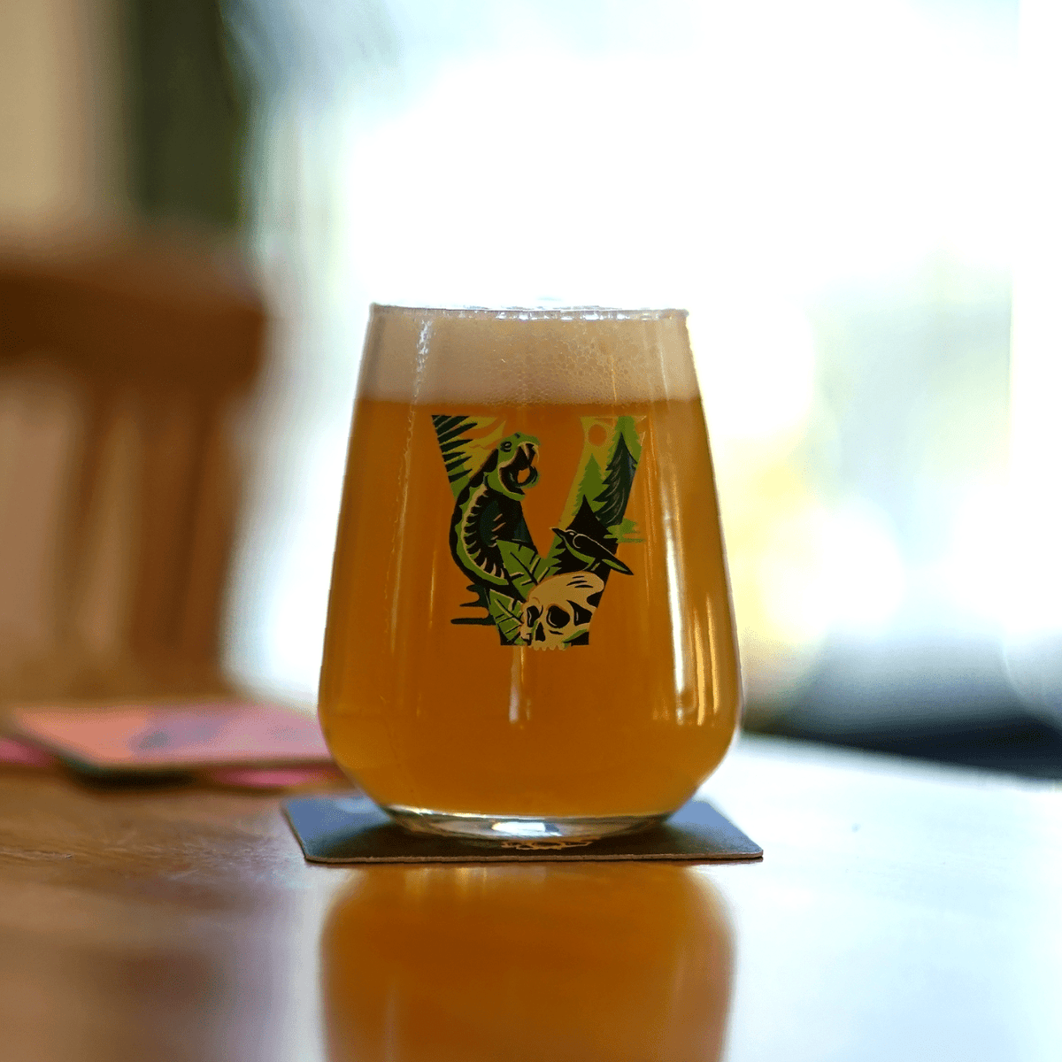 Life and Death 'Deadly Serious About Beer' Allegra Glass Vocation Brewery