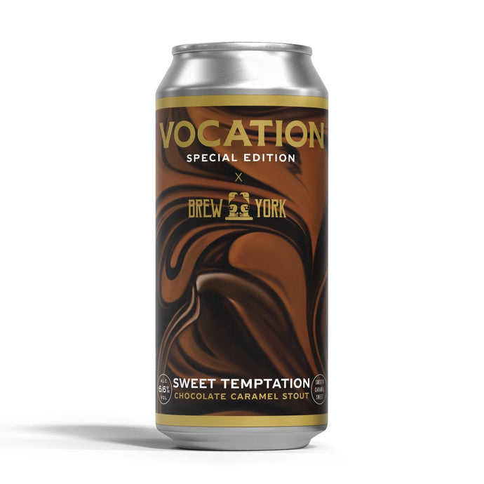 Sweet Temptation | 6.6% Chocolate Caramel Stout Vocation X Brew York 440ml - Vocation Brewery