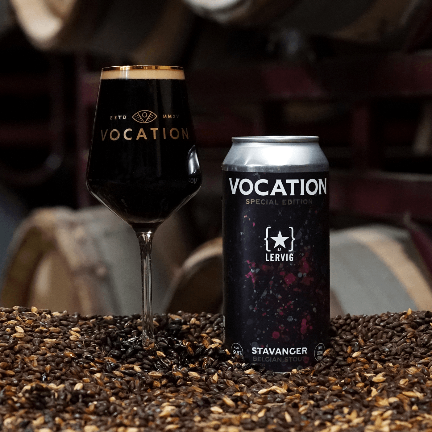Lervig Barrel Aged Collaboration | Stavanger - Vocation Brewery