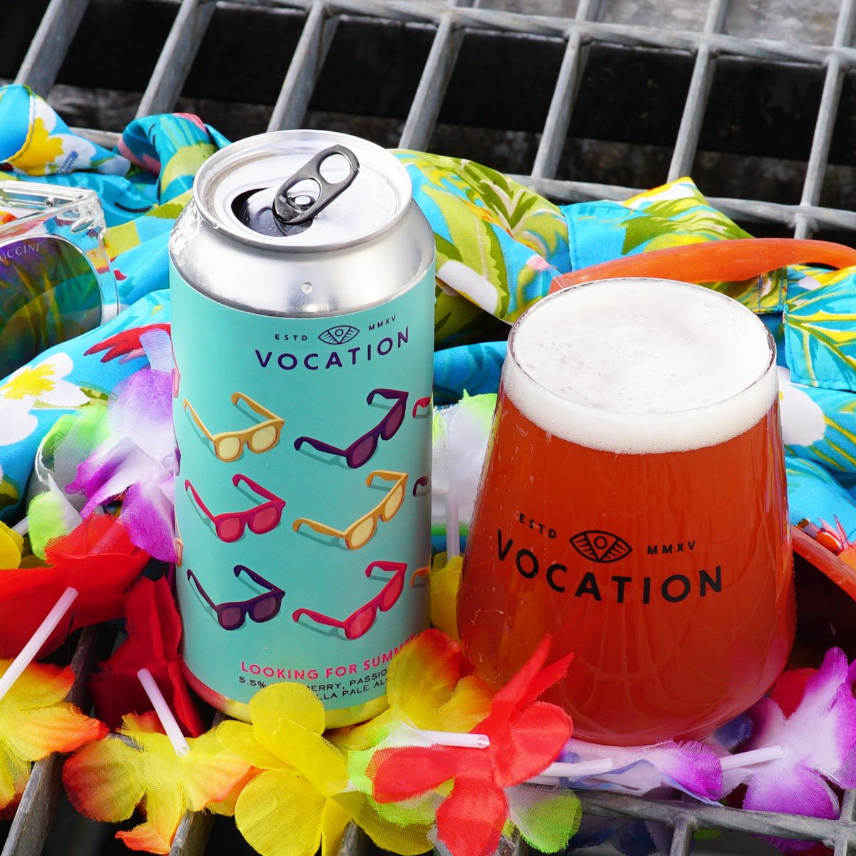 Looking for Summer - Raspberry, Passion Fruit & Vanilla Pale Ale - Vocation Brewery