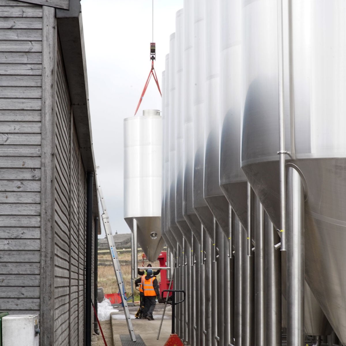 New tanks means more beer! - Vocation Brewery