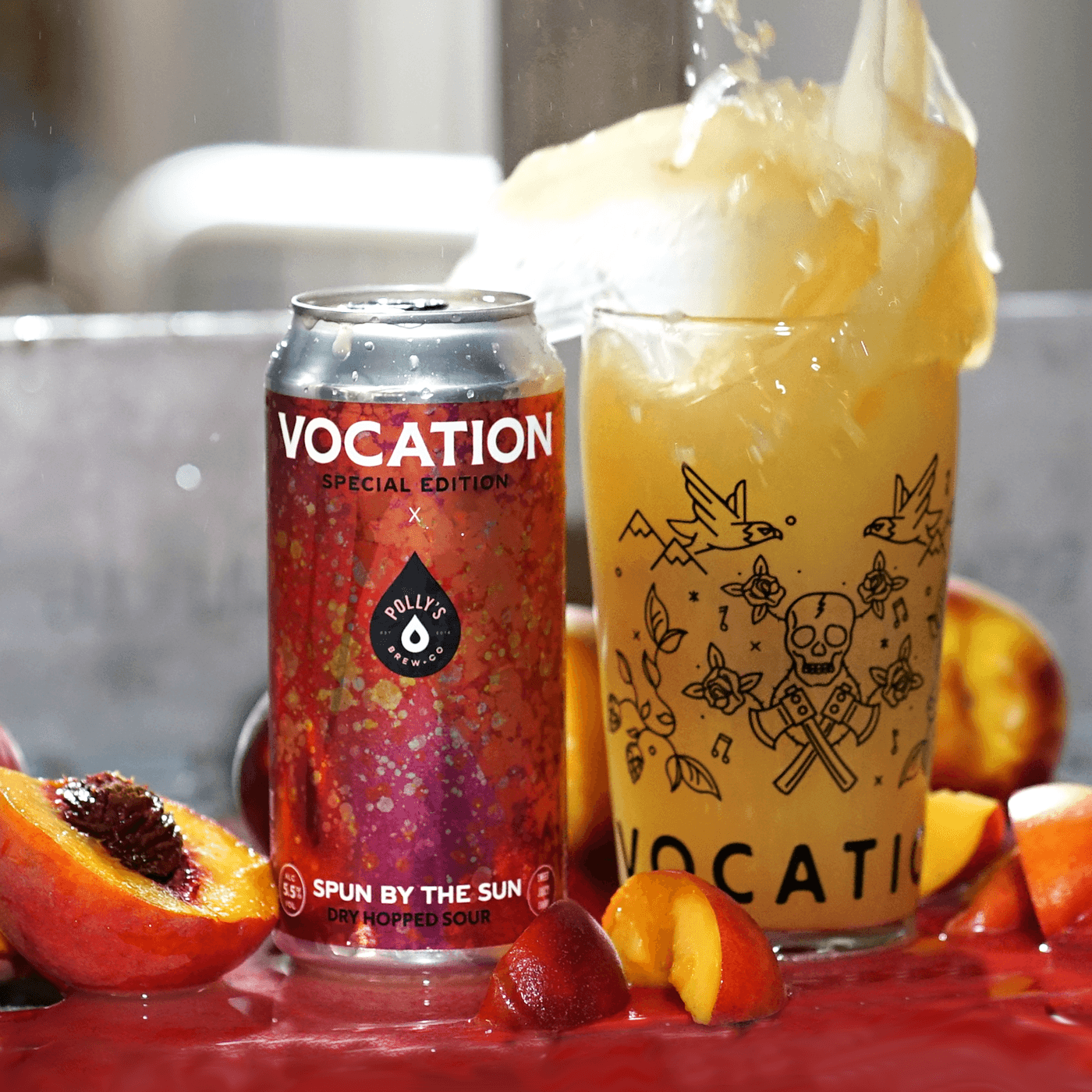 Spun By The Sun | Polly's Brew Co. Collaboration - Vocation Brewery