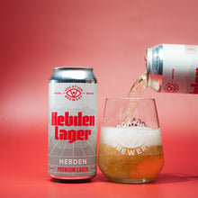 Load image into Gallery viewer, 12PK Hebden Lager | 5% Premium Lager 440ml - Vocation Brewery
