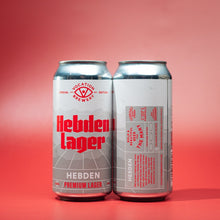 Load image into Gallery viewer, 12PK Hebden Lager | 5% Premium Lager 440ml - Vocation Brewery
