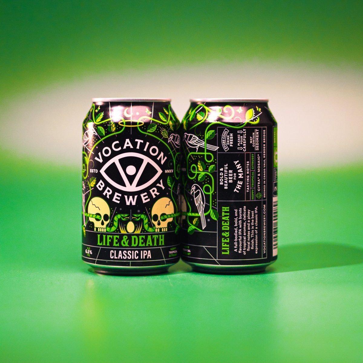 12PK Life & Death | 6.5% IPA 330ml - Vocation Brewery