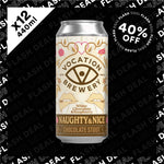 12PK Naughty & Nice White Chocolate & Raspberry | 6.6% White Stout | 440ml - Vocation Brewery