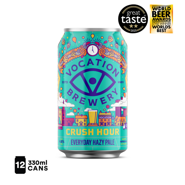 12PK Crush Hour | 4.6% Everyday Hazy Pale Ale 330ml