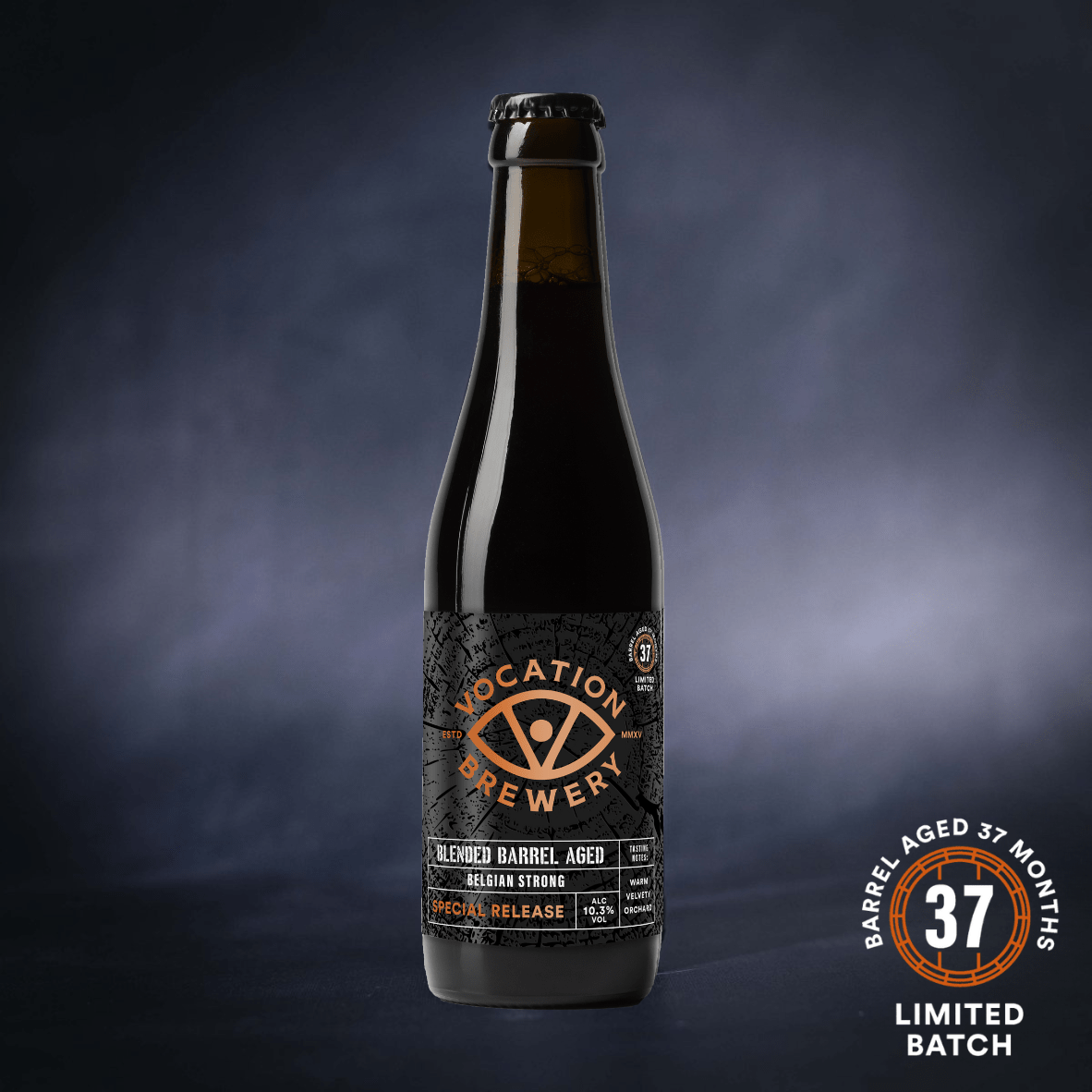 Belgian Strong | 10.3% Blended Barrel Aged | 330ml bottle - Vocation Brewery