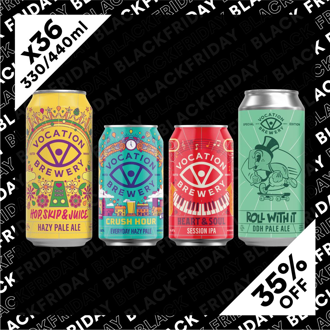 Black Friday Pale Ale Super Case | Ultimate Pale Selection | 36 x Cans - Vocation Brewery