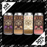 Black Friday Stout Selection | Mixed Stout Line - Up | 24 x 440ml Cans - Vocation Brewery
