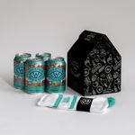 Crush Hour Beer & Socks Gift Set | Hazy Pale Gift Pack | 4 x 330ml & Socks - Vocation Brewery