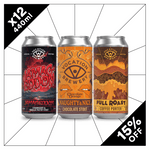 Dark Indulgence Stout Pack | Mixed Stout Pack | 12 x 440ml - Vocation Brewery