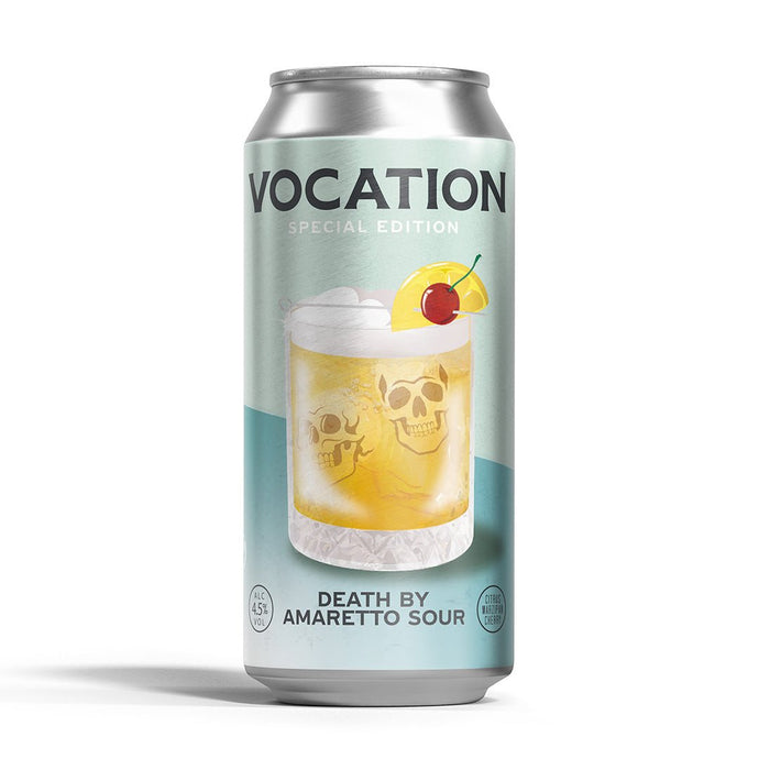 Death By Amaretto Sour | 4.5% Amaretto Sour | 440ml - Vocation Brewery