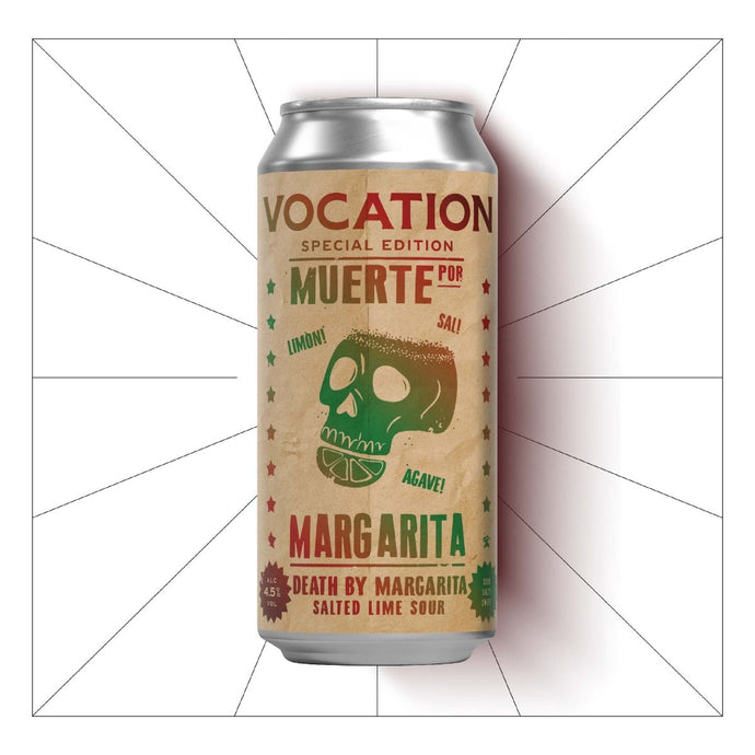 Vocation Death By Margarita 4.5% Salted Lime Sour 440ml Vocation Death By Margarita 4.5% Salted Lime Sour 440ml