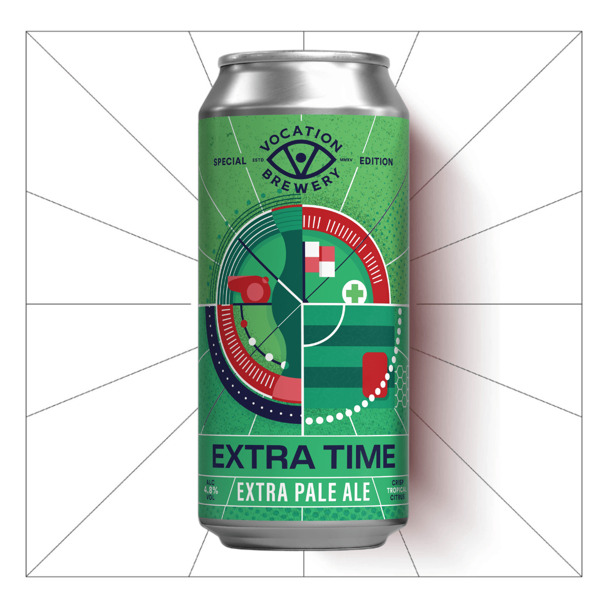 Extra Time | 4.8% Extra Pale Ale 440ml - Vocation Brewery