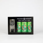 Extra Time Beer & Pint Glass Gift Set | Extra Pale Ale Gift Pack | 3 x 440ml & Glass - Vocation Brewery