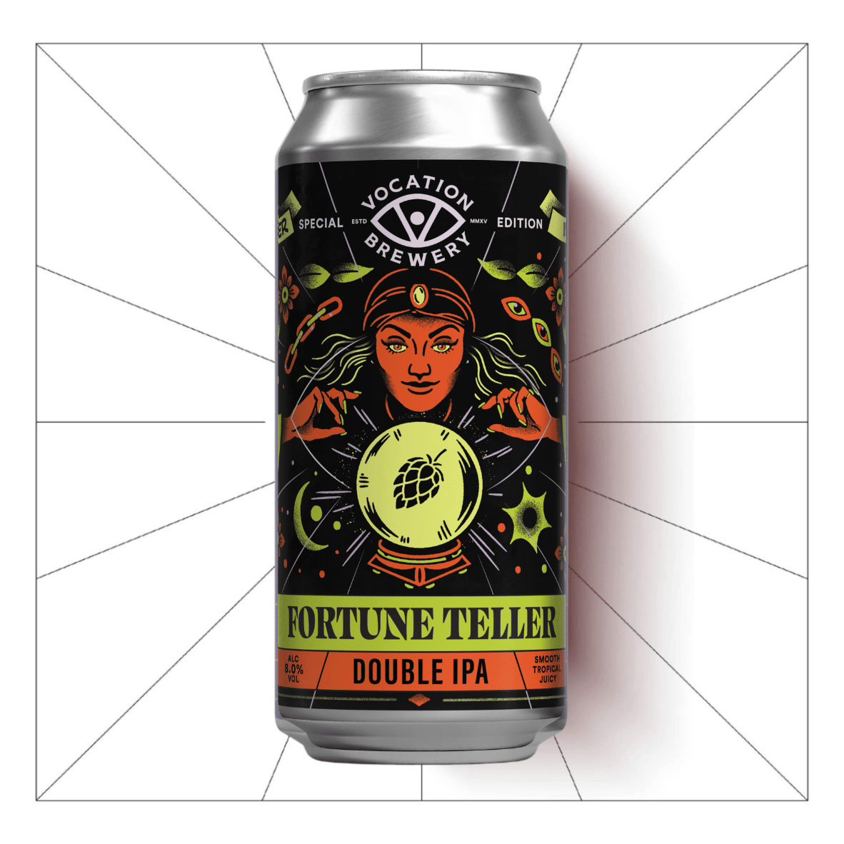 Fortune Teller | 8.0% Double IPA 440ml - Vocation Brewery
