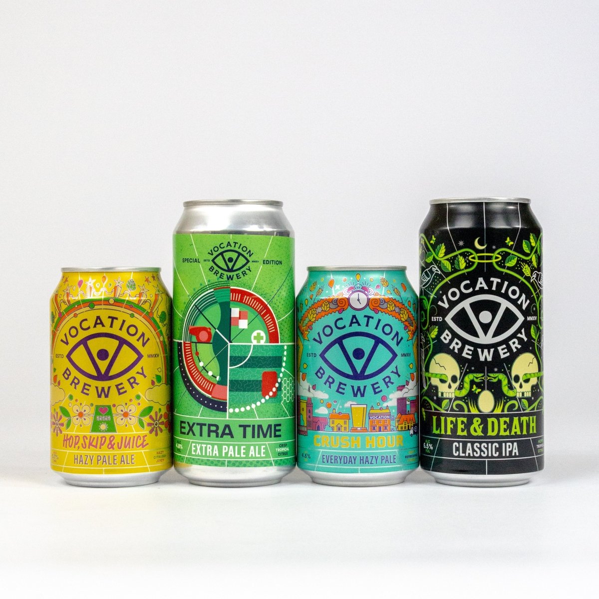 Game Day Mixed Pack | Vocation Brewery x Serious Pig Beer & Snacks Mixed Case | 32 x Cans + Snacks - Vocation Brewery
