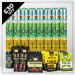 Game Day Mixed Pack | Vocation Brewery x Serious Pig Beer & Snacks Mixed Case | 32 x Cans + Snacks - Vocation Brewery