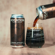 Load image into Gallery viewer, Imperial Affogato | Coffee &amp; Vanilla Stout | 10.7% 440ml Can - Vocation Brewery

