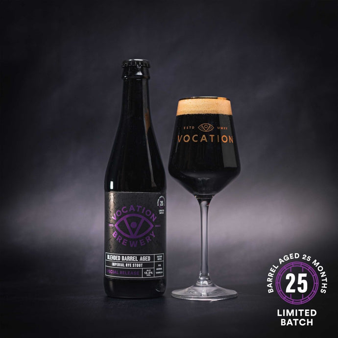 Vocation Imperial Rye Stout 13% Blended Barrel Aged Beer 330ml bottle Vocation Imperial Rye Stout 13% Blended Barrel Aged Beer 330ml bottle