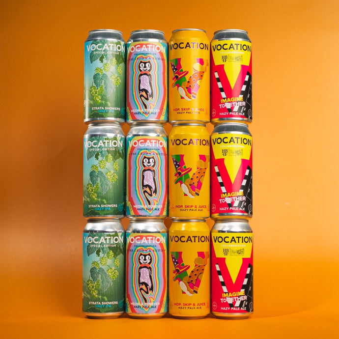 Juicy & Hazy Pack | Hazy Pale Ale Mixed Case | 12 x 440ml - Vocation Brewery