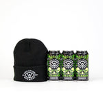 Life & Death Beer & Beanie Gift Set | Hoppy IPA Gift Pack | 3 x 440ml & Beanie - Vocation Brewery