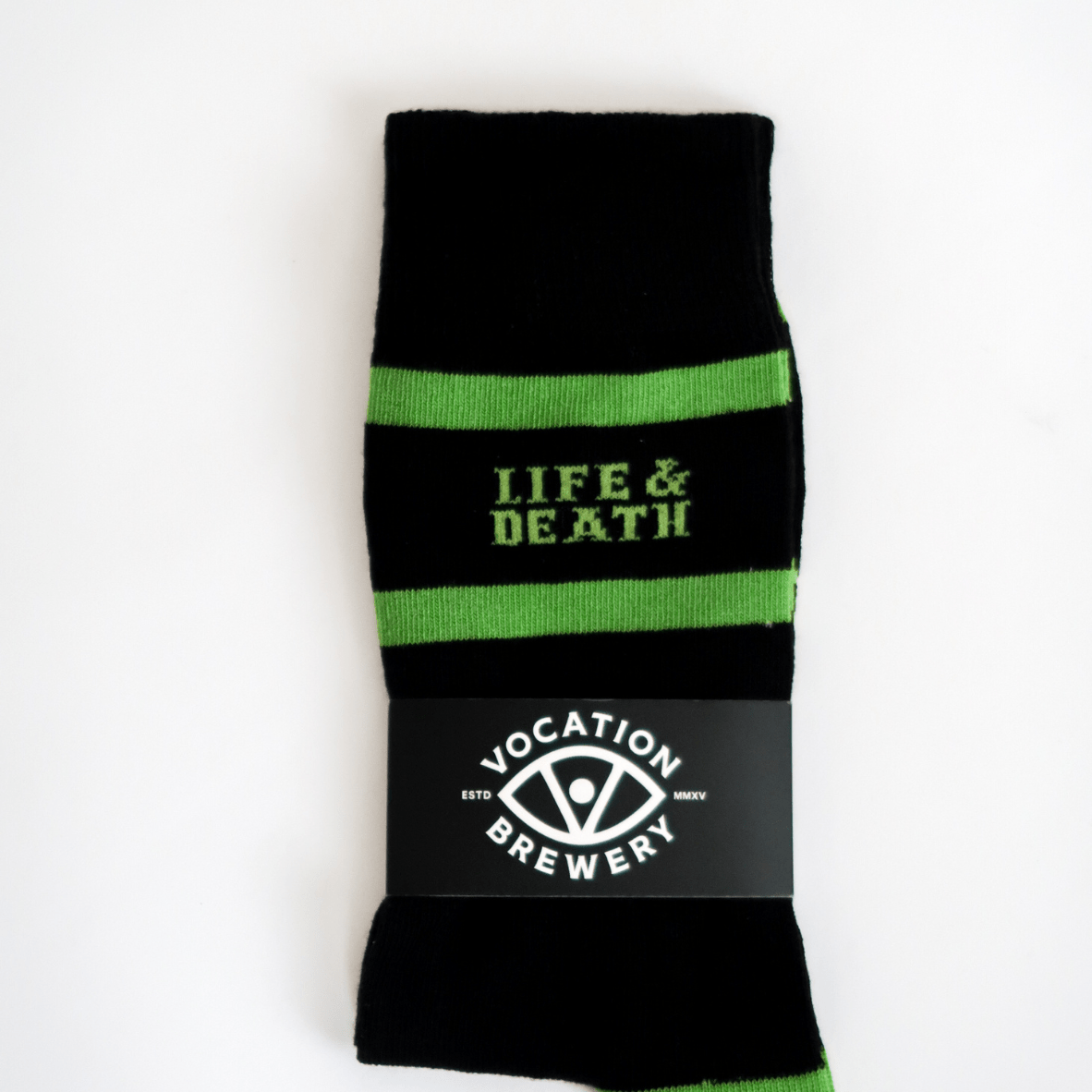 Life & Death Beer & Socks Gift Set | IPA Gift Pack | 4 x 330ml & Socks - Vocation Brewery