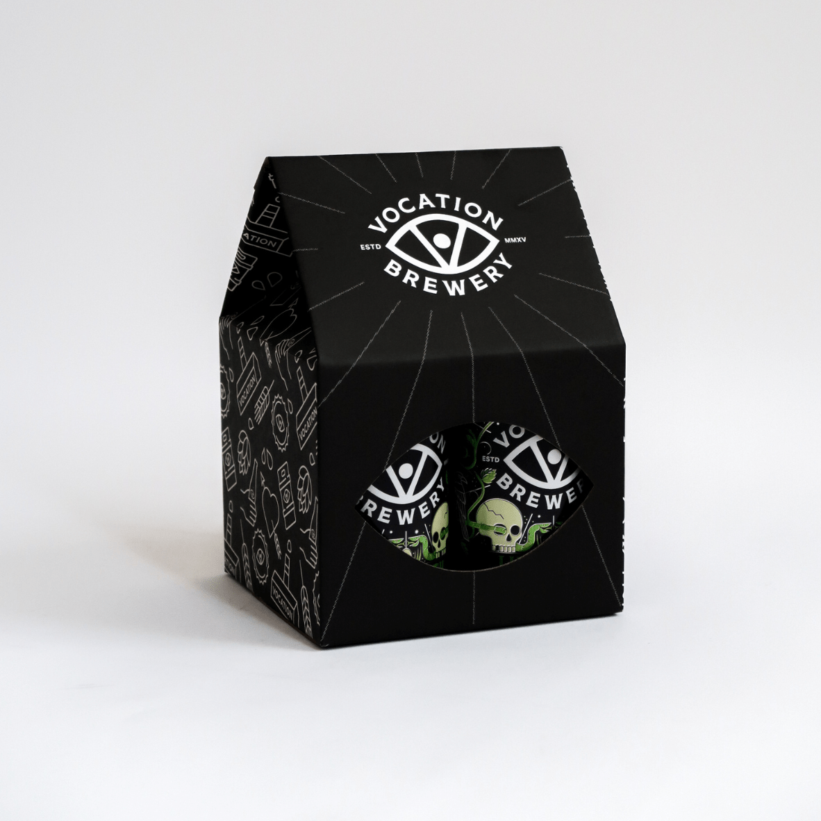 Life & Death Beer & Socks Gift Set | IPA Gift Pack | 4 x 330ml & Socks - Vocation Brewery