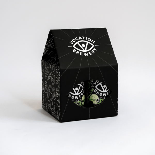 Life & Death Beer & Socks Gift Set | IPA Gift Pack | 4 x 330ml & Socks - Vocation Brewery
