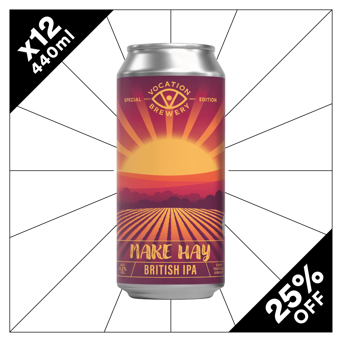 Make Hay | 6.2%| British IPA - Vocation Brewery