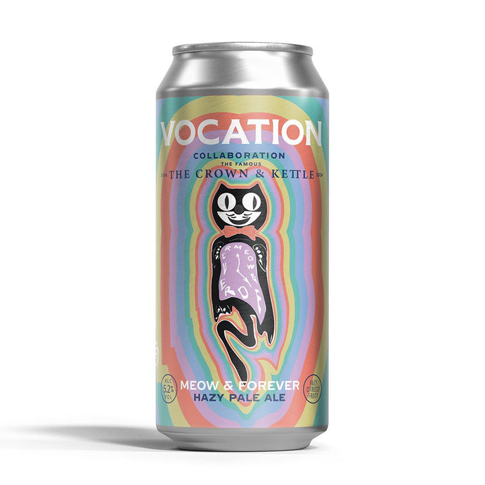 Meow & Forever | 5.2% Hazy IPA | 440ml - Vocation Brewery