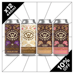 Naughty & Nice Chocolate Stout Case | Indulgent Stout Mixed Pack | 12 x 440ml - Vocation Brewery