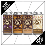Naughty & Nice Chocolate Stout Case | Indulgent Stout Mixed Pack | 12 x 440ml - Vocation Brewery