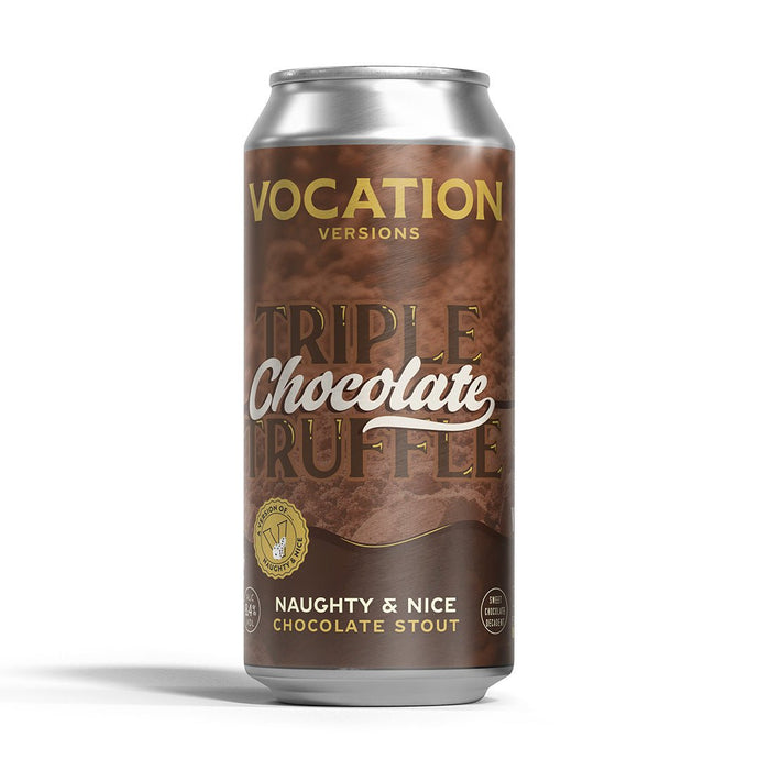 Naughty & Nice | Triple Chocolate Truffle Stout | 8.4% 440ml Can - Vocation Brewery