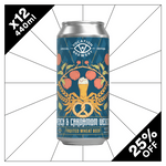 Peach & Cardamom Weizen | 4.8% Fruited Wheat Beer 440ml - Vocation Brewery