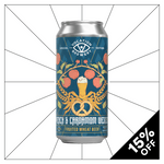 Peach & Cardamom Weizen | 4.8% Fruited Wheat Beer 440ml - Vocation Brewery