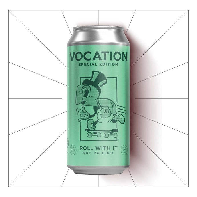 Vocation Roll With It DDH Pale Ale 440ml 5.2% Vocation Roll With It DDH Pale Ale 440ml 5.2%
